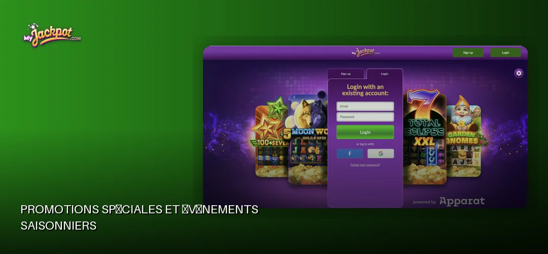 MyJackpot promotional banner